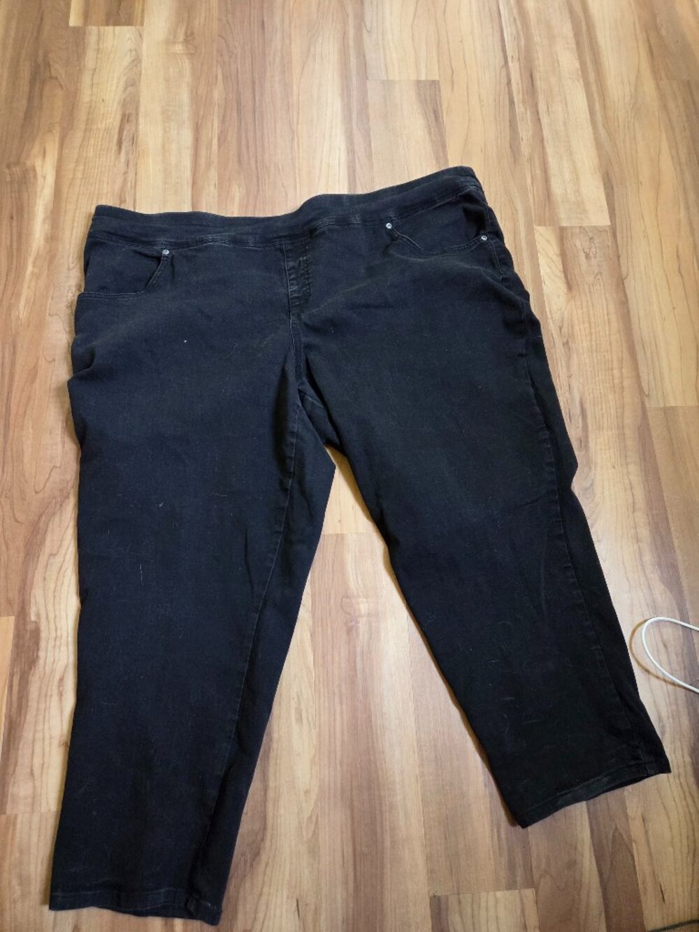 Plus size Terra & Sky Stretch Black Jeans Size 3X